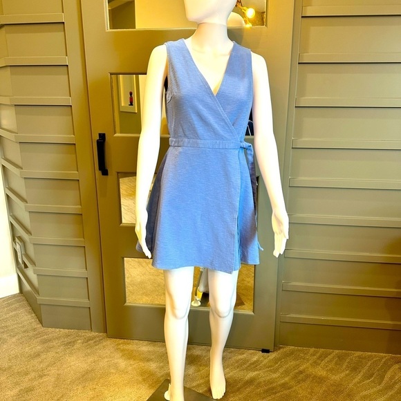 J. by J.Crew Dresses & Skirts - J. By J.Crew Pale Blue Crossover Dress Size XS